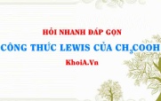 Công thức Lewis của CH3COOH (Acetic Acid lewis structure)